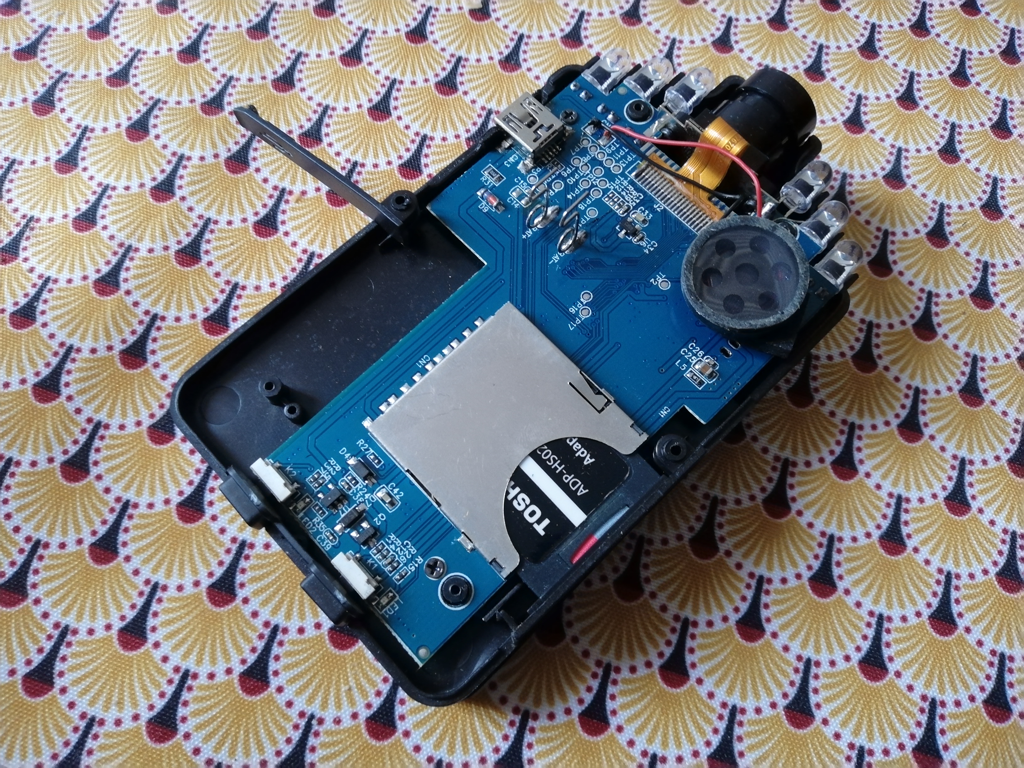 The on-board camera whose USB port needed soldering